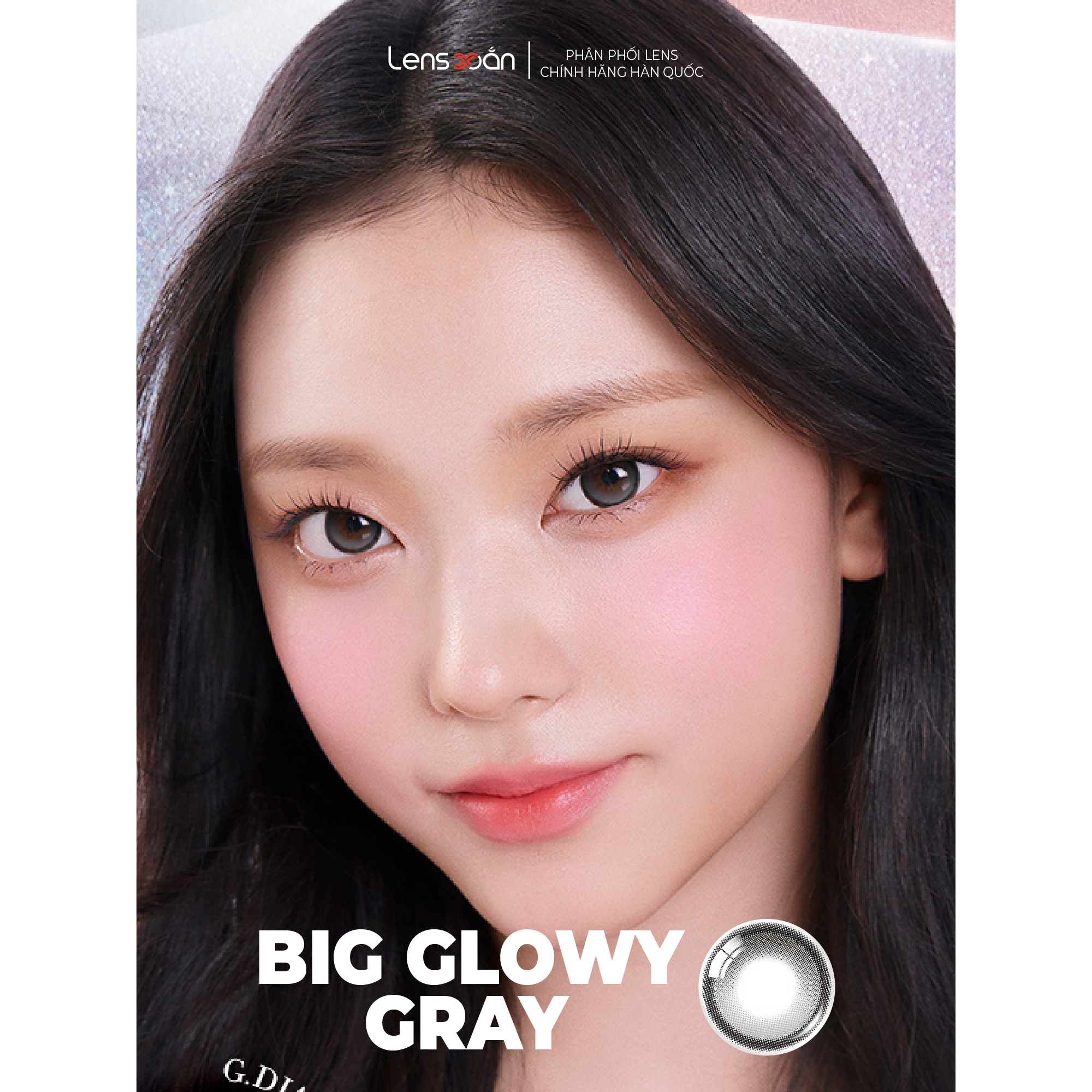 Lens 1 ngày Big Glowy Gray