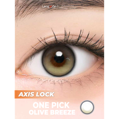 One Pick Axis Lock Olive Breeze - I-Girl