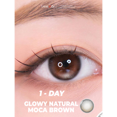 Lens 1 ngày Glowy Natural Mocha Brown- OLENS