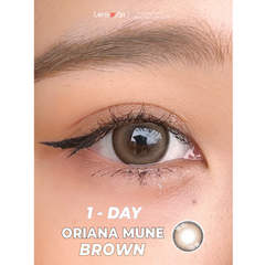 Lens 1 ngày Oriana Mune Brown - I-SHA