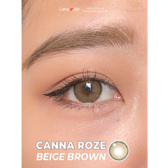 Canna Roze Beige Brown - i-DOL LENS