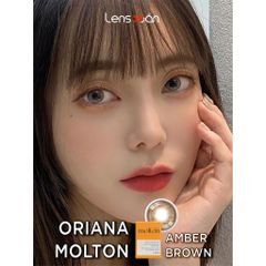 Lens 1 ngày Oriana Molton Amber Brown - I-SHA