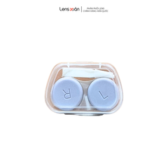 Hộp dụng cụ lens khay sần màu pastel