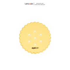 Hộp đựng lens có gương bánh Cookie