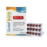  Suvéal Duo bổ sung Omega 3 (DHA, EPA), Lutein, Zeaxanthin hỗ trợ sự phát triển thị giác và não bộ 