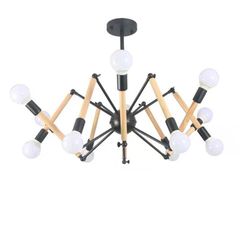 Đèn thả thiết kế TTK21T12 GỖ