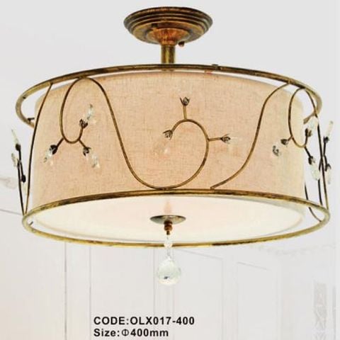Đèn Ốp Trần Cổ Điển tròn OLX017-400