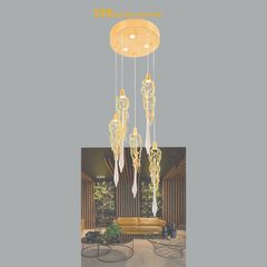 Đèn thả pha lê bóng GU10 Ø500*H1200 TPL835T5