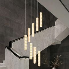 Đèn Thả Pha Lê Hiện Đại Led 3CĐ TPL1002T8