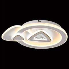Đèn Mâm LED 80W, 2 Màu Ø500*H70 ML-8597