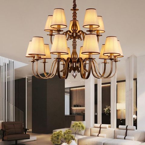 Đèn Chùm Nến DC9088T15 - Luxury Lights