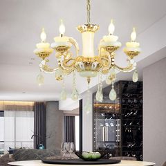 Đèn Chùm Chao đá tự nhiên Ø800*H650, E14*6 DC6003T6