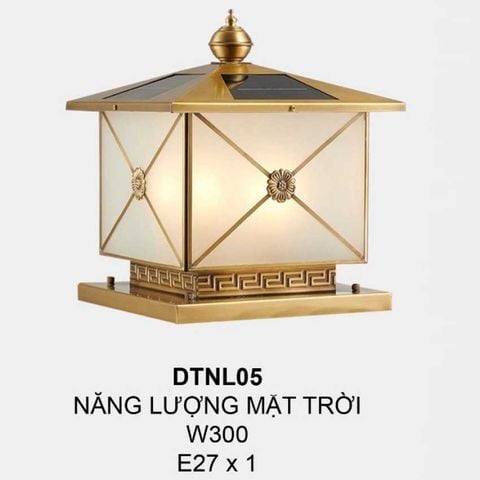 Đèn trụ cổng năng lượng mặt trời DTNL05