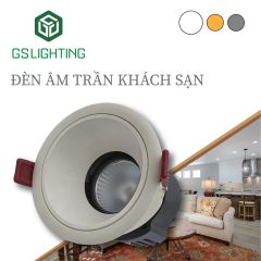 Đèn LED âm trần khách sạn công suất 12W GSATKS12