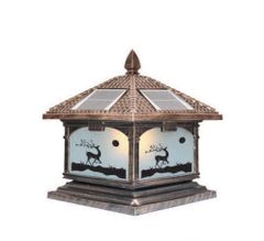 Đèn Trụ Cổng Năng Lượng Mặt Trời SOLAR-455