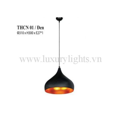 Đèn thả THCN01/ĐEN
