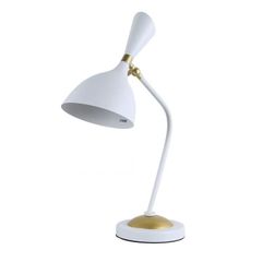 Đèn Bàn Có Trụ ĐB15 Trắng