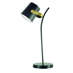 Đèn Bàn Cây Trụ Có Đế Màu Đen ĐB17