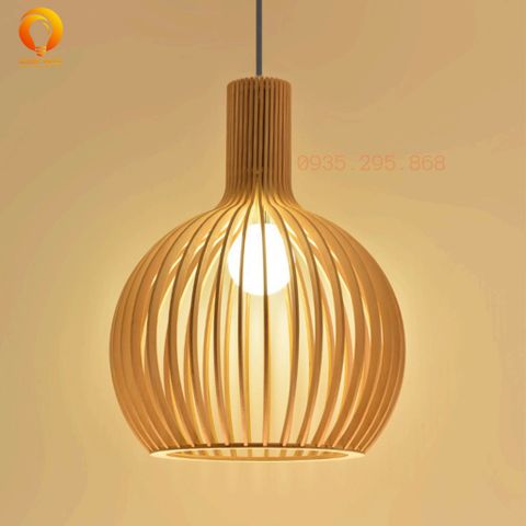 Đèn Thả Gỗ Trang Trí Đơn Giản Tân Thời Hiện Đại DAG-07