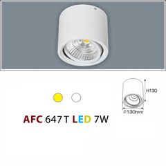 Đèn downlight nổi cao cấp AFC 647T-7W