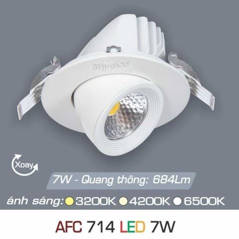 Đèn Spotlight LED Âm Trần Chỉnh Hướng Cao Cấp LX714