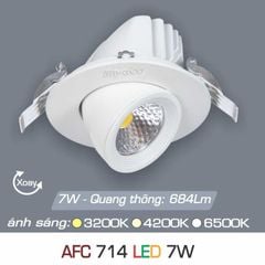 Đèn Downlight LED Âm Trần Chỉnh Hướng Cao Cấp LX714