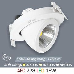 Đèn Downlight LED Âm Trần Chỉnh Hướng Cao Cấp LX723-18W