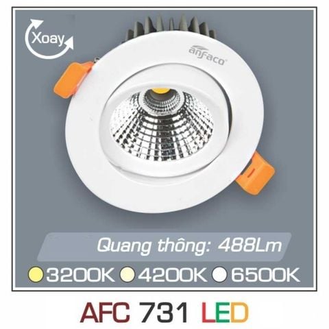 Đèn Âm Trần Chỉnh Hướng Cao Cấp LX731-7W