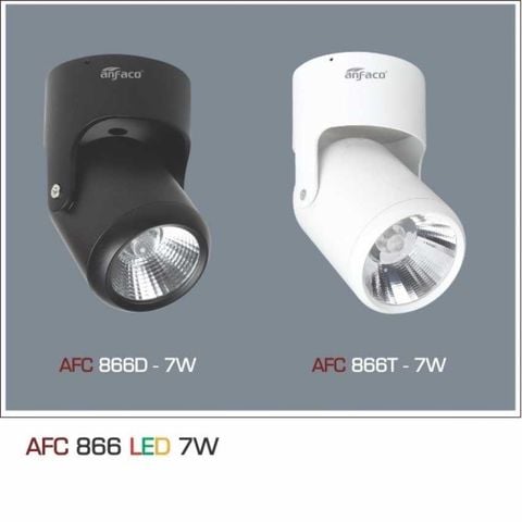 Đèn chiếu điểm AFC 866 7W vỏ đen, vỏ trắng