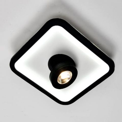 Đèn ốp trần vuông trang trí Ø220*H55, 12W+5W BT-117