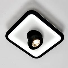 Đèn ốp trần vuông trang trí Ø220*H55, 12W+5W BT-117