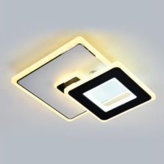 Đèn ốp trần vuông trang trí Ø200*H40, LED 30W, Xoay 180°