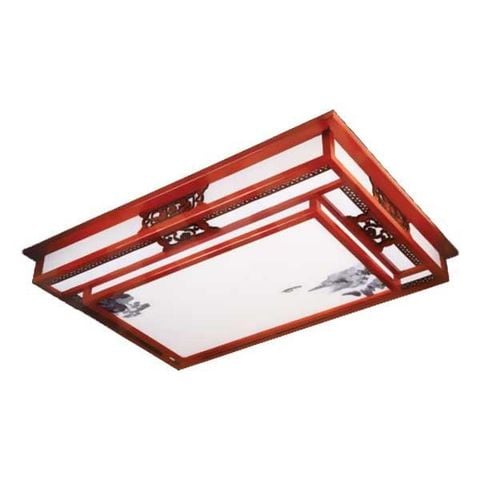 Đèn Ốp Trần Gỗ Vuông OTG 15 - Lighting Home