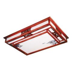 Đèn Ốp Trần Gỗ Vuông OTG 15 - Lighting Home