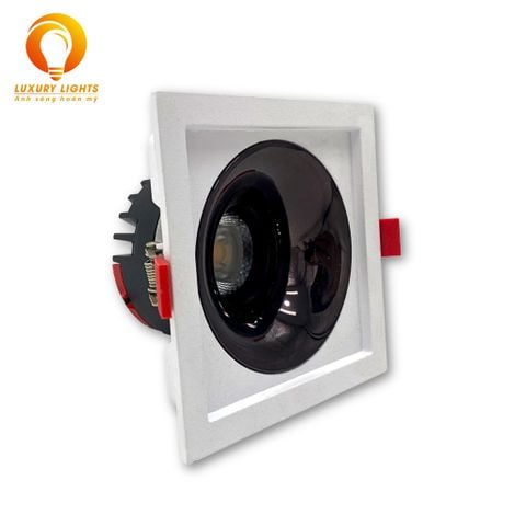 Đèn Led Âm Trần Vuông Đơn GSLIGHTING 12W - GSATD1X