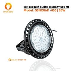 Đèn Led Công Nghiệp Nhà Xưởng Highbay 50W - GSNXUM1-050