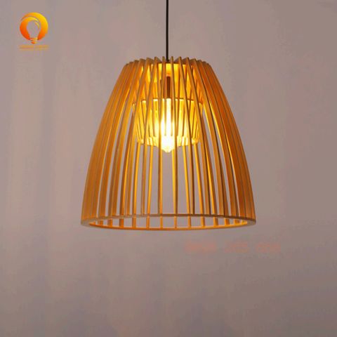 Đèn Thả Gỗ Mộc Mạc Thắp Sáng Không Gian Sống DAG-17