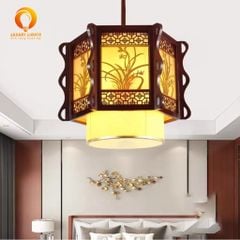 Đèn Trang Trí Thả Gỗ Phòng Thờ DGAD-53A
