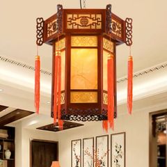 Đèn Thả Gỗ Trang Trí Phòng Thờ DGAD-54