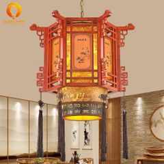 Đèn Thả Gỗ Trang Trí Phòng Thờ DGAD-72