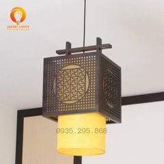 Đèn Thả Gỗ Trung Hoa Trang Trí Nhà Hàng DGAD-93