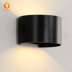 ĐÈN TƯỜNG HIỆN ĐẠI TRÒN ĐEN VNT2217 - 355 Decor