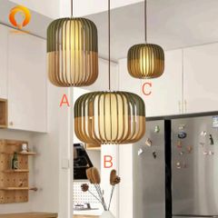 Đèn Trang Trí Thả Gỗ Hiện Đại Đơn Giản DAG-02