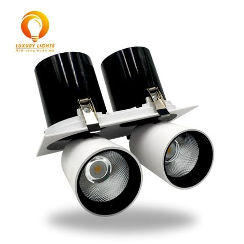 Đèn Âm Trần Đôi Rọi Điểm GS LIGHTING 10W 15W 20W - GSATDR