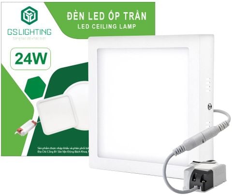 Đèn LED ốp trần vuông 24W GSOT24