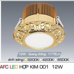 Đèn Led Âm Trần Đồng Cao Cấp LXHK001