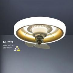 Quạt Đèn Hufa 140W LED 3CĐ | ML7322