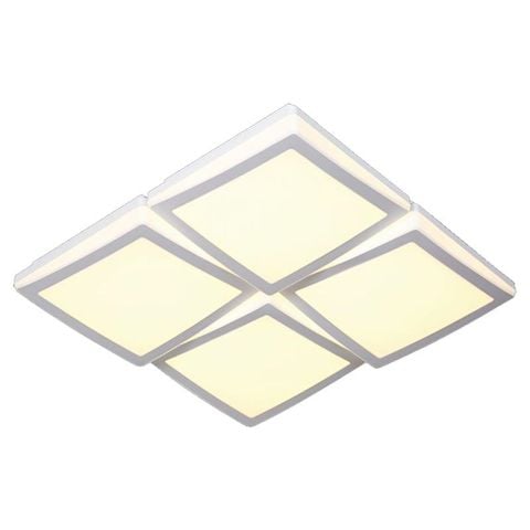 Đèn Ốp Trần Led Vuông 520*H100, Có 3 Màu NC 041 LED