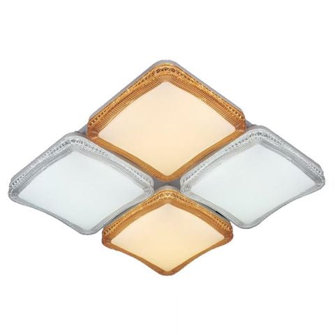 Đèn Ốp Trần Led Vuông 500*H100, Có 3 Màu, Ánh Sáng Vô Cực NC 059 LED
