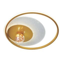 Đèn Mâm Ốp Trần Tròn Ø500*H200, Led 3 Màu Ánh Sáng NC 599A